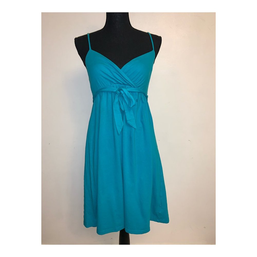 Spaghetti Strap Tie Waist Dress